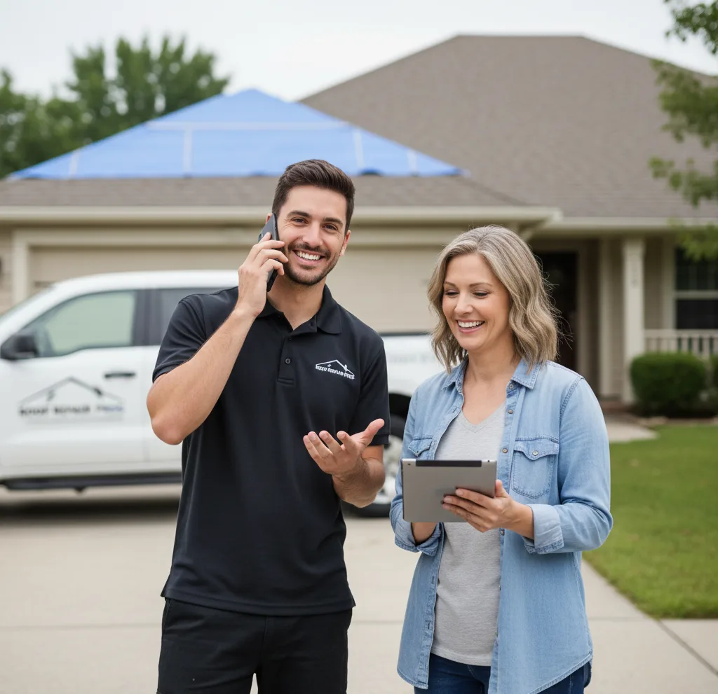 Modern Solutions Roof Repair customer support in Samson